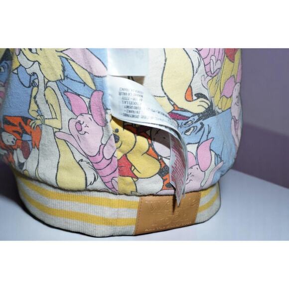 Vintage Winnie the Pooh Reversible Sweatshirt Size S – All-Over Print & "Silly O - Picture 5 of 15